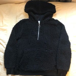 Mid condition Sherpa hoodie ✨